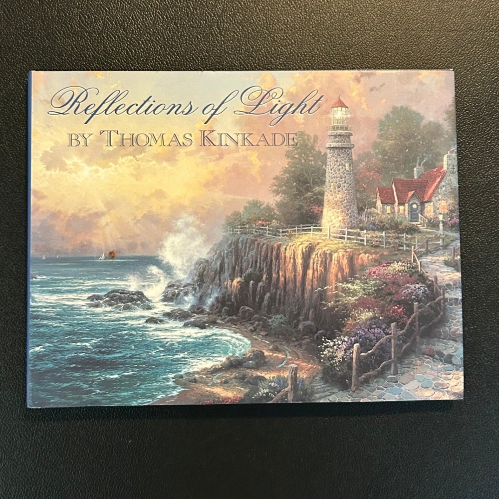 Thomas Kinkade Reflections of Light Hardcover Art Book 1998 Painter of Light